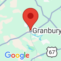 Map of Granbury, TX US